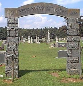 Weddington Cemetery Main Entrance